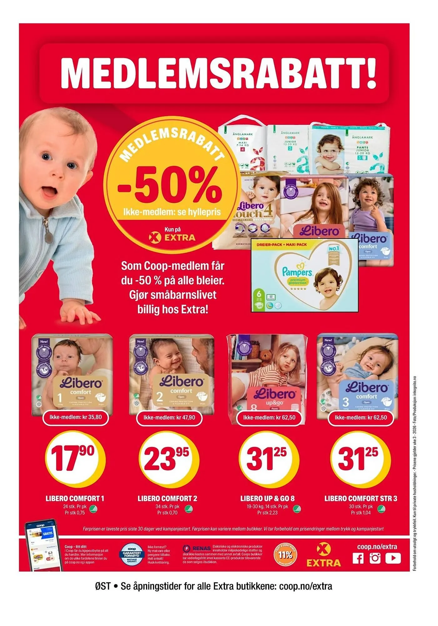 Coop Extra kundeavis fra 12. januar til 18. januar 2026 - kundeavisside 26