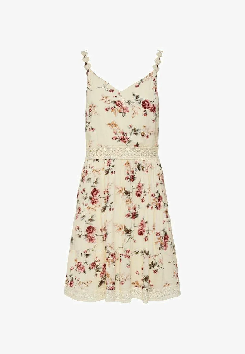 ONLKARMEN ANNE LIFE S/L WVN NOOS - Kjole