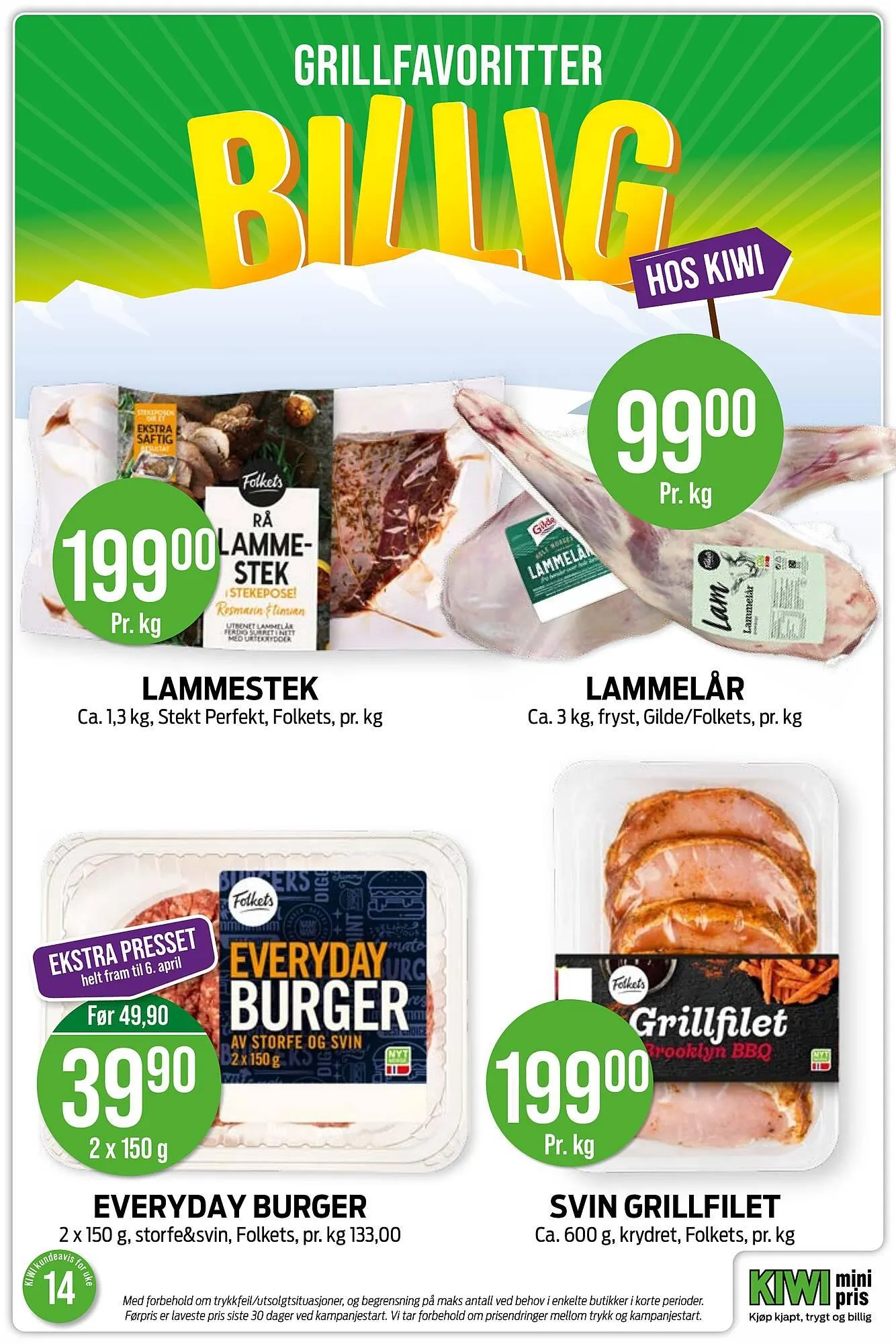 Kiwi fra 30. mars til 5. april 2026 - kundeavisside 7