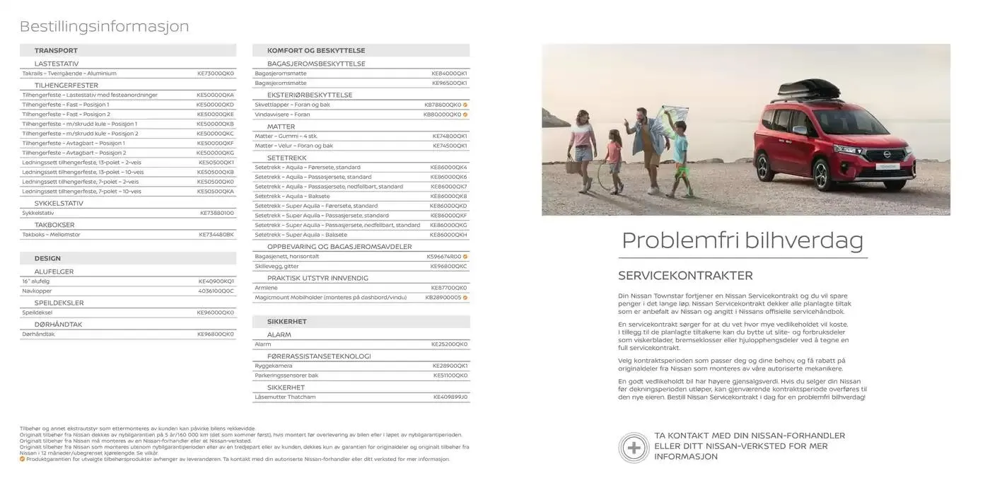 Nissan Townstar Kombi fra 3. januar til 3. januar 2026 - kundeavisside 4