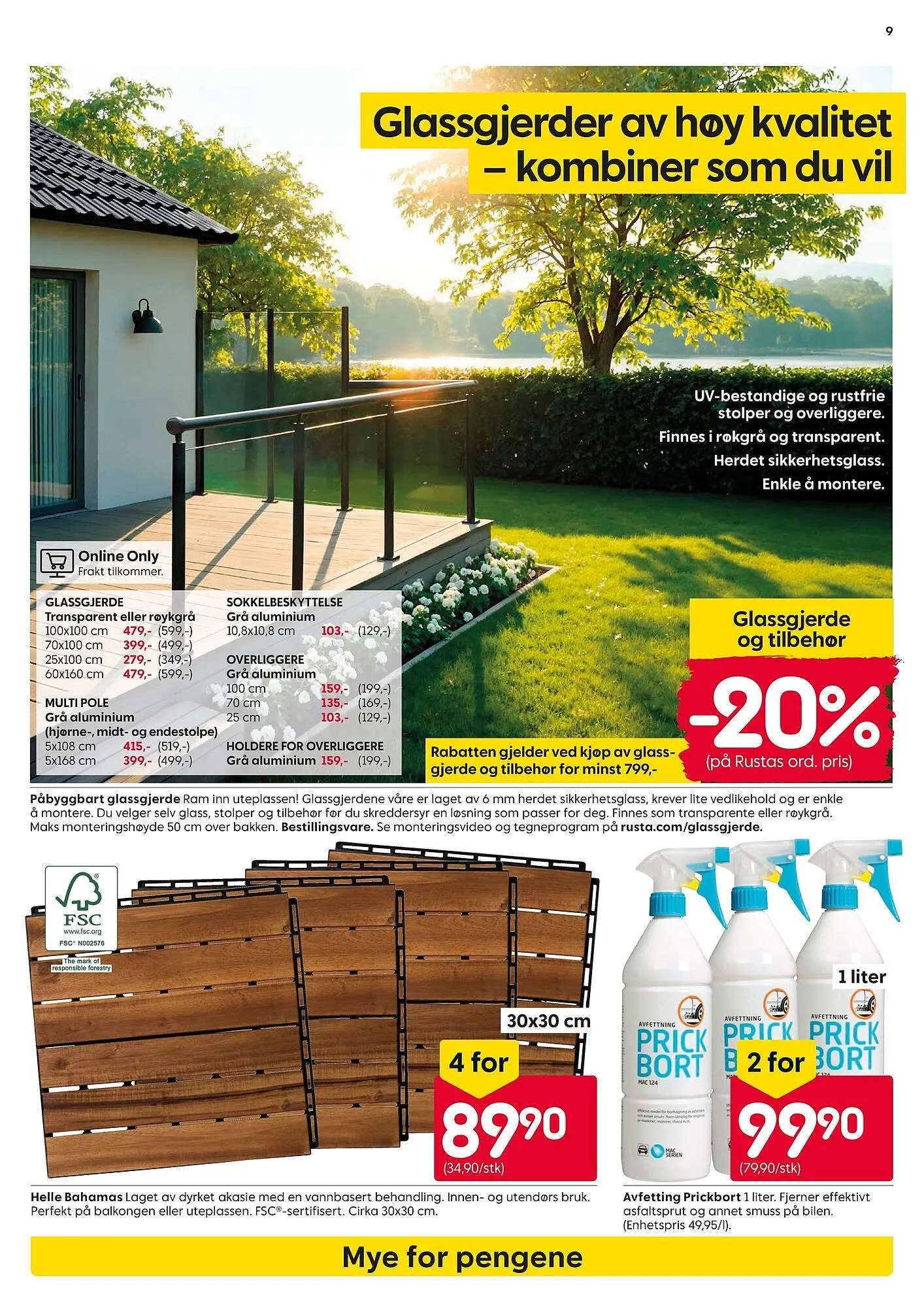 Rusta kundeavis fra 23. februar til 1. mars 2026 - kundeavisside 9