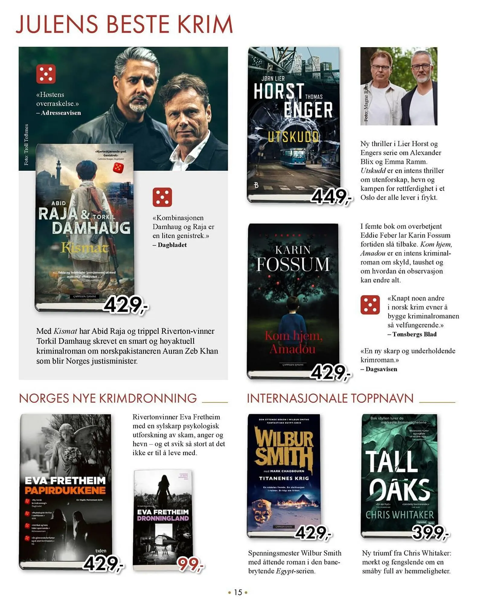 Norli kundeavis fra 2. desember til 31. desember 2025 - kundeavisside 15