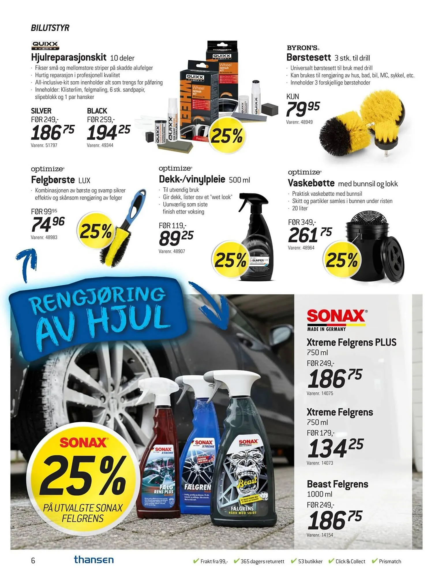 Thansen kundeavis fra 20. mars til 23. april 2026 - kundeavisside 6