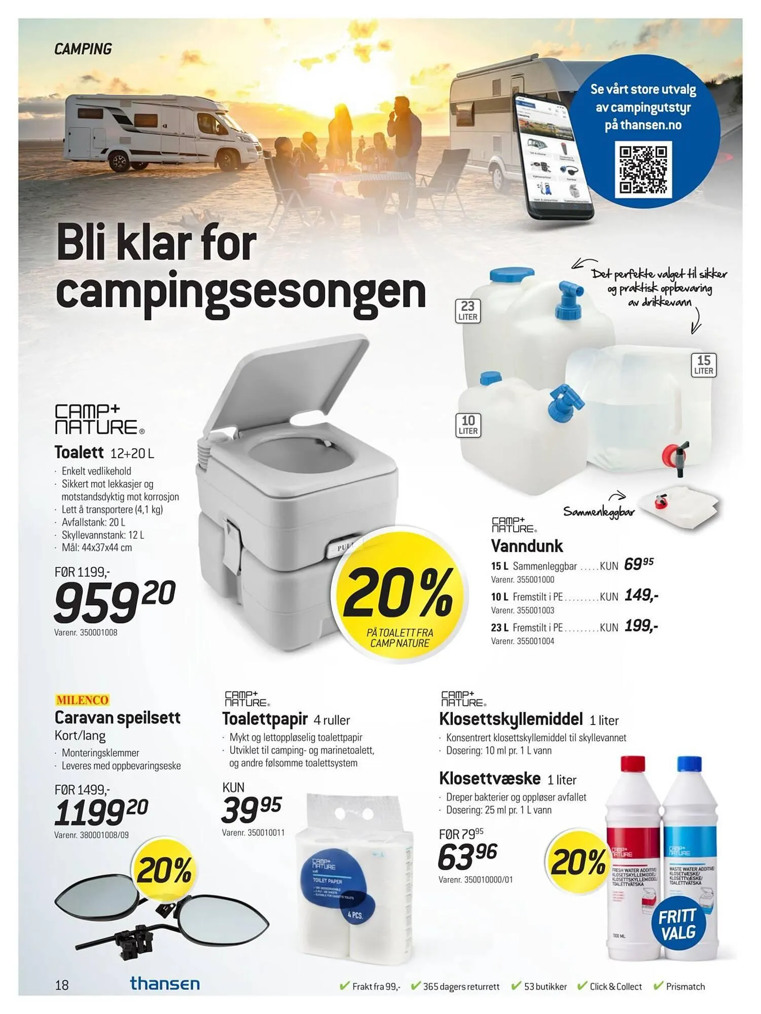 Thansen kundeavis fra 24. april til 29. mai 2026 - kundeavisside 18