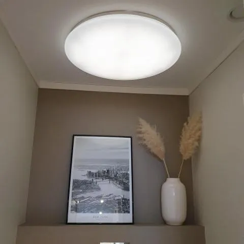Hyaden Sparkling LED plafond Hvit 78 cm
