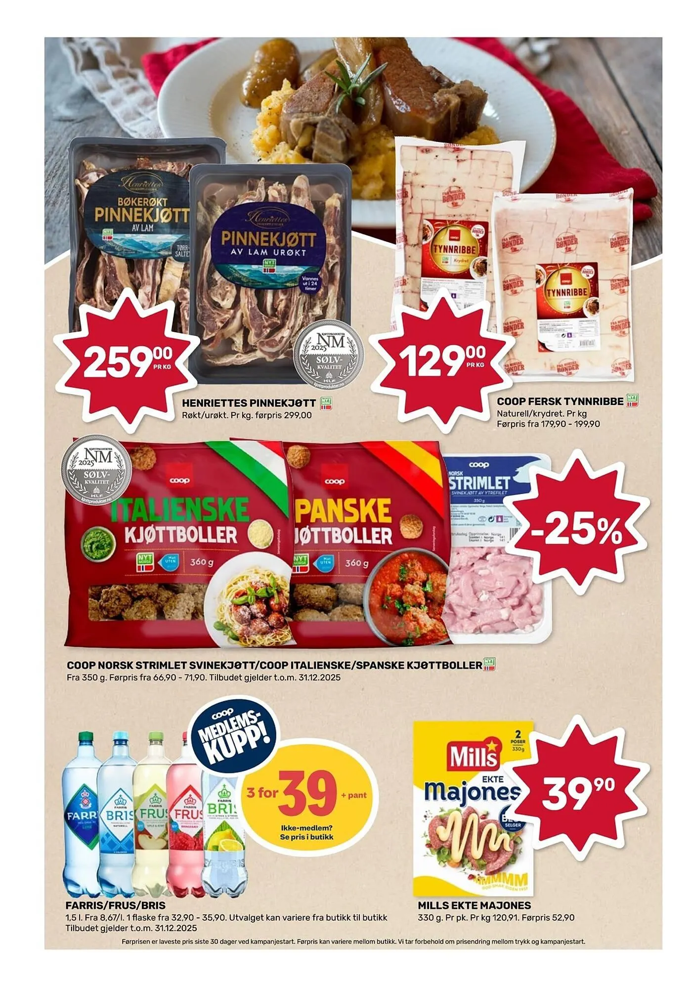 Coop Marked kundeavis fra 22. desember til 26. desember 2025 - kundeavisside 2