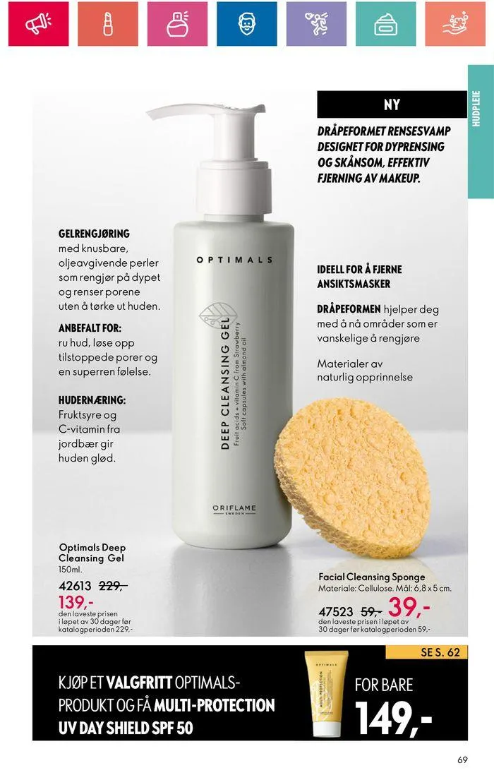 ORIFLAME Kundeavis fra 20. juni til 4. juli 2024 - kundeavisside 69