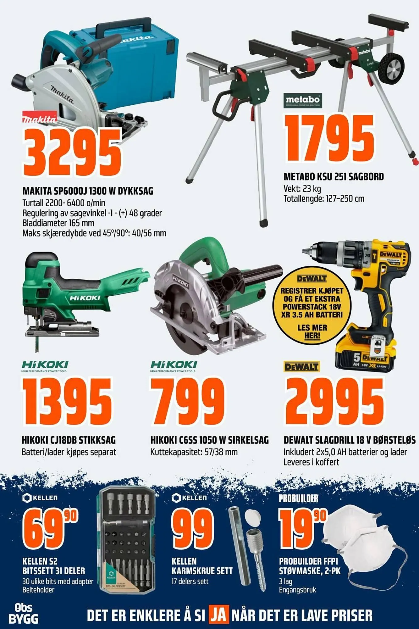 Obs Bygg Kundeavis fra 2. mars til 15. mars 2025 - kundeavisside 16