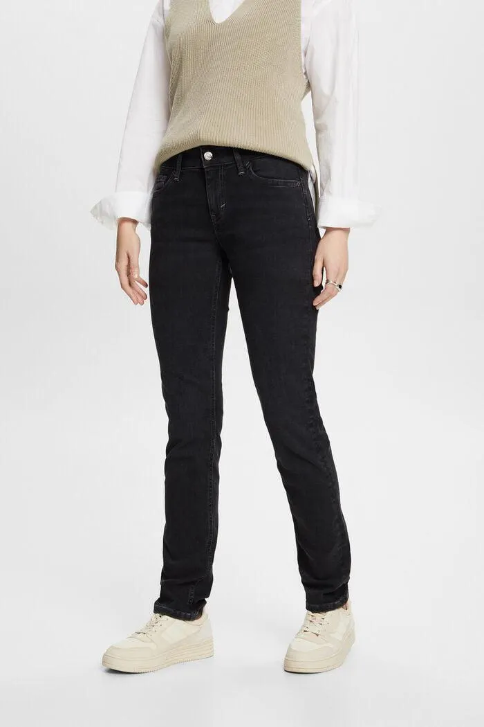 High-Rise Slim Jeans