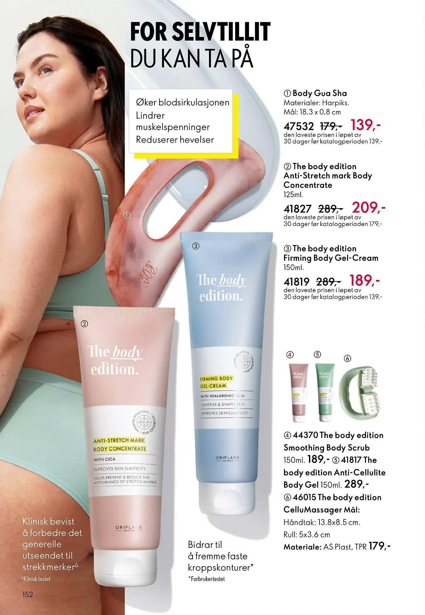 Oriflame katalog fra 18. februar til 10. mars 2026 - kundeavisside 152