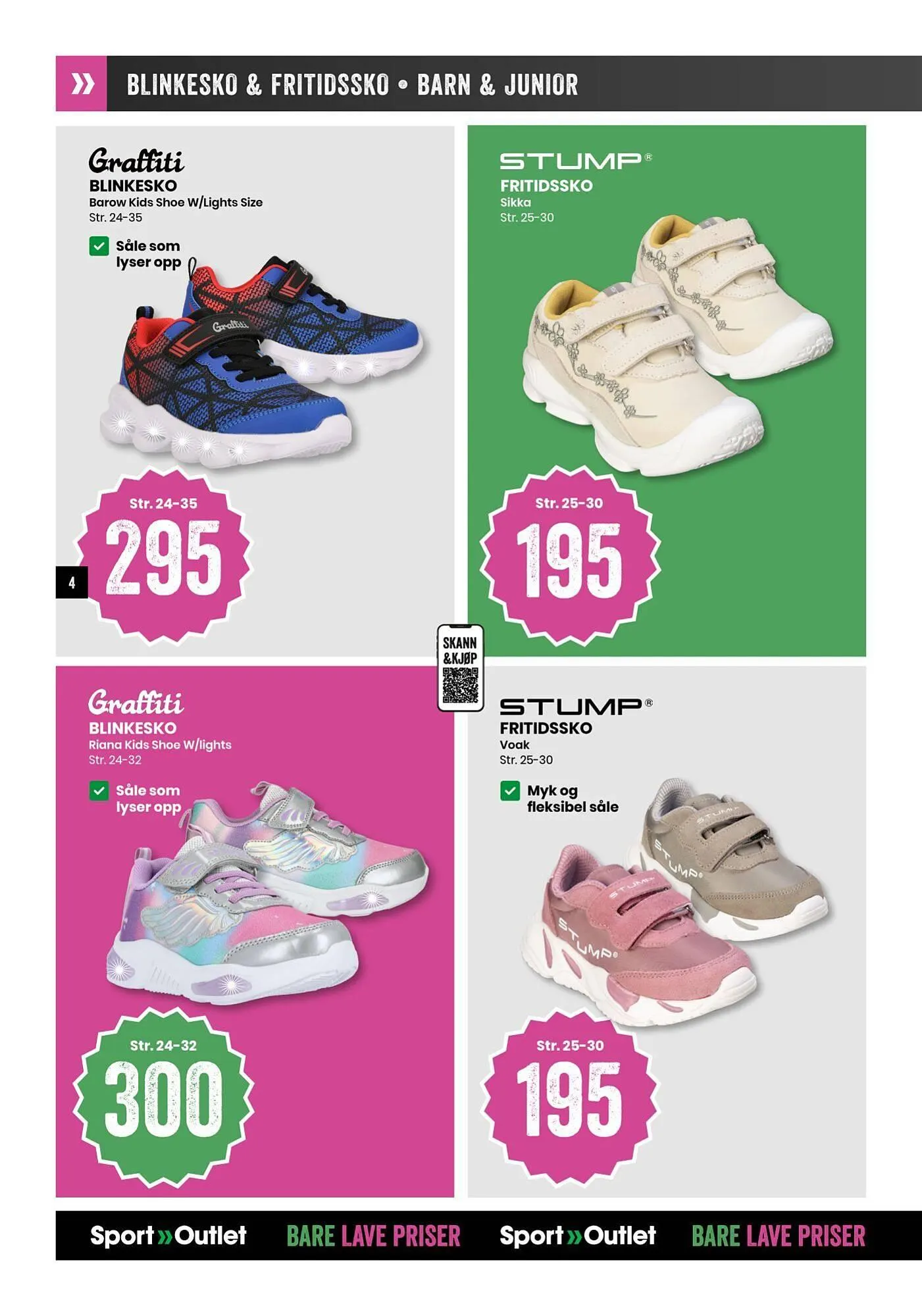 Sport Outlet kundeavis fra 14. april til 4. mai 2026 - kundeavisside 4