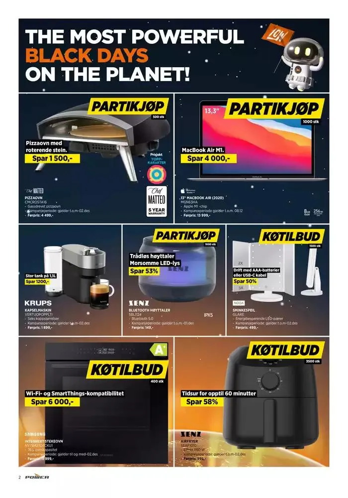 POWER Kundeavis fra 29. november til 13. desember 2024 - kundeavisside 2