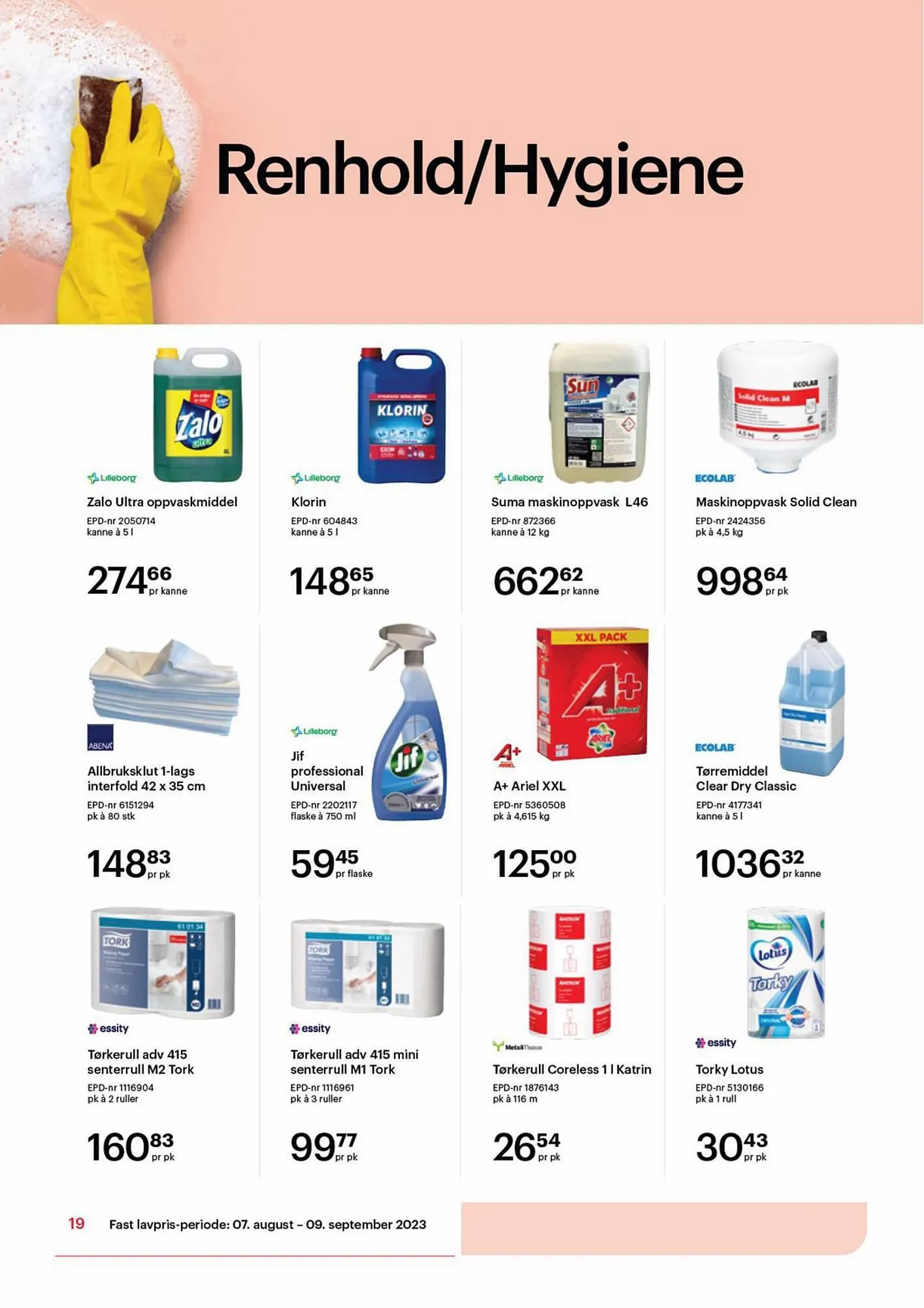 Storcash Kundeavis fra 7. august til 9. september 2023 - kundeavisside 19