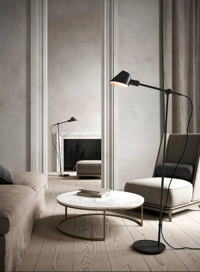 Stay gulvlampe - sort