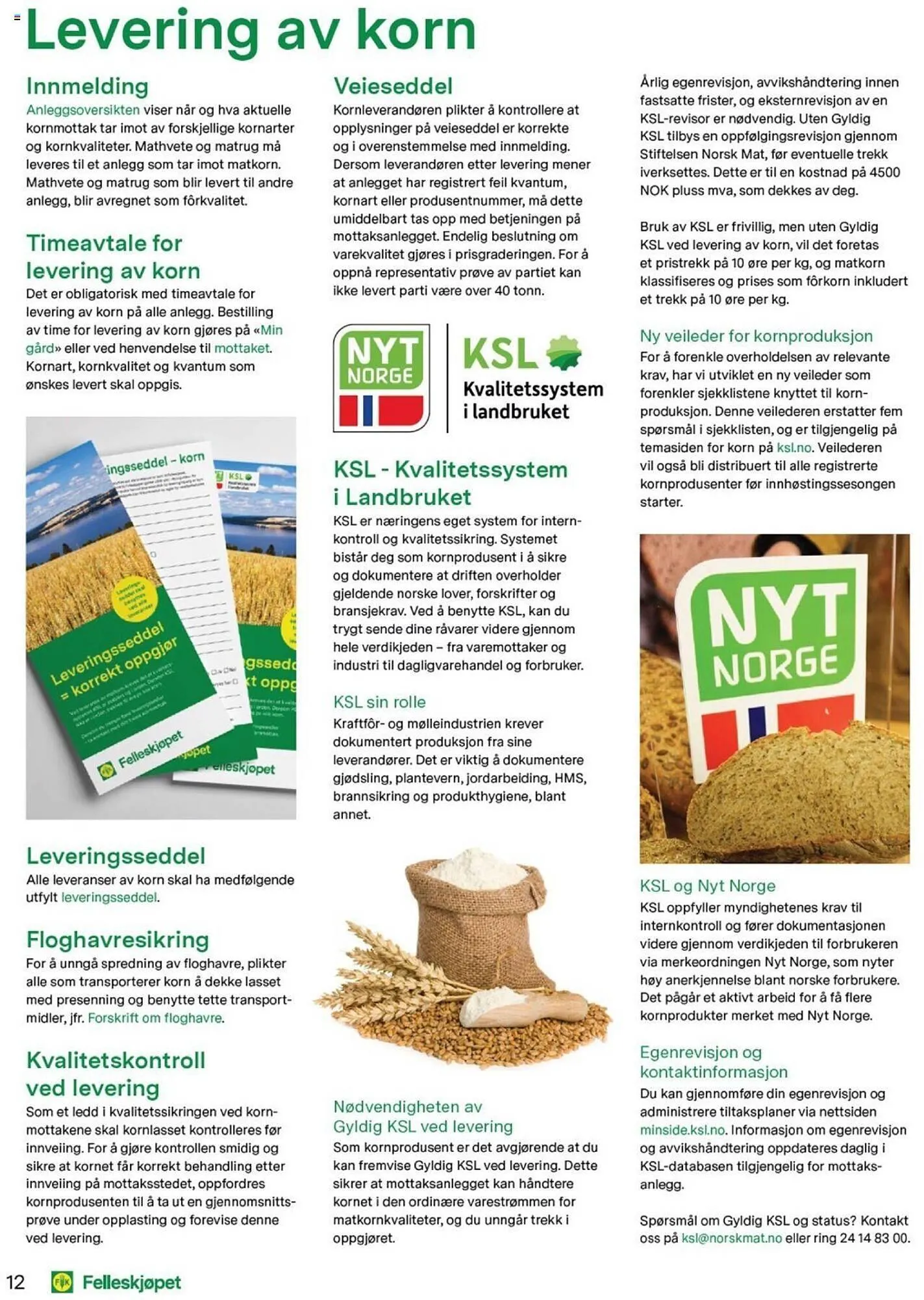 Felleskjøpet Kundeavis fra 20. juni til 31. desember 2025 - kundeavisside 12