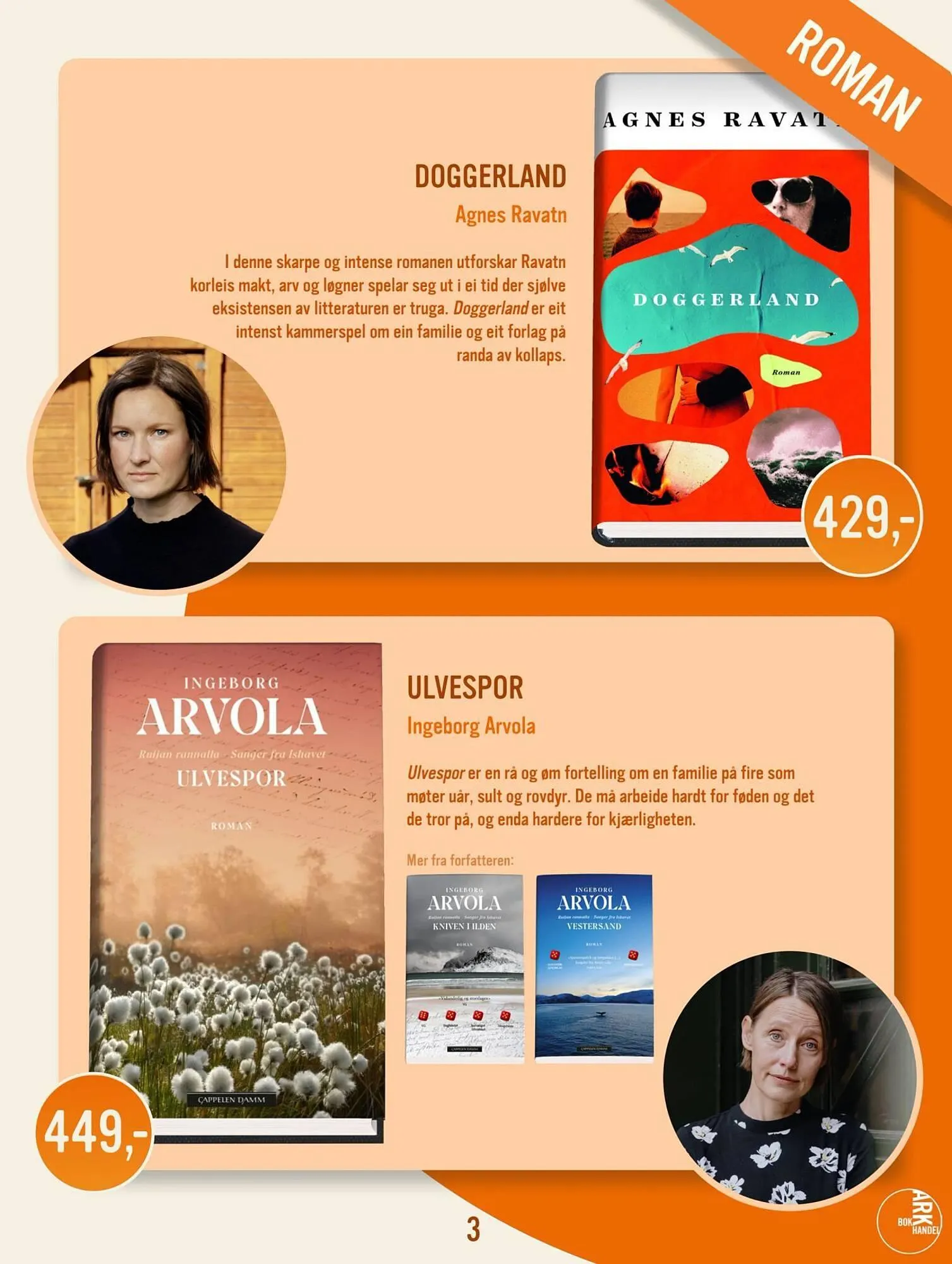 Ark Bokhandel kundeavis fra 1. oktober til 31. oktober 2025 - kundeavisside 3