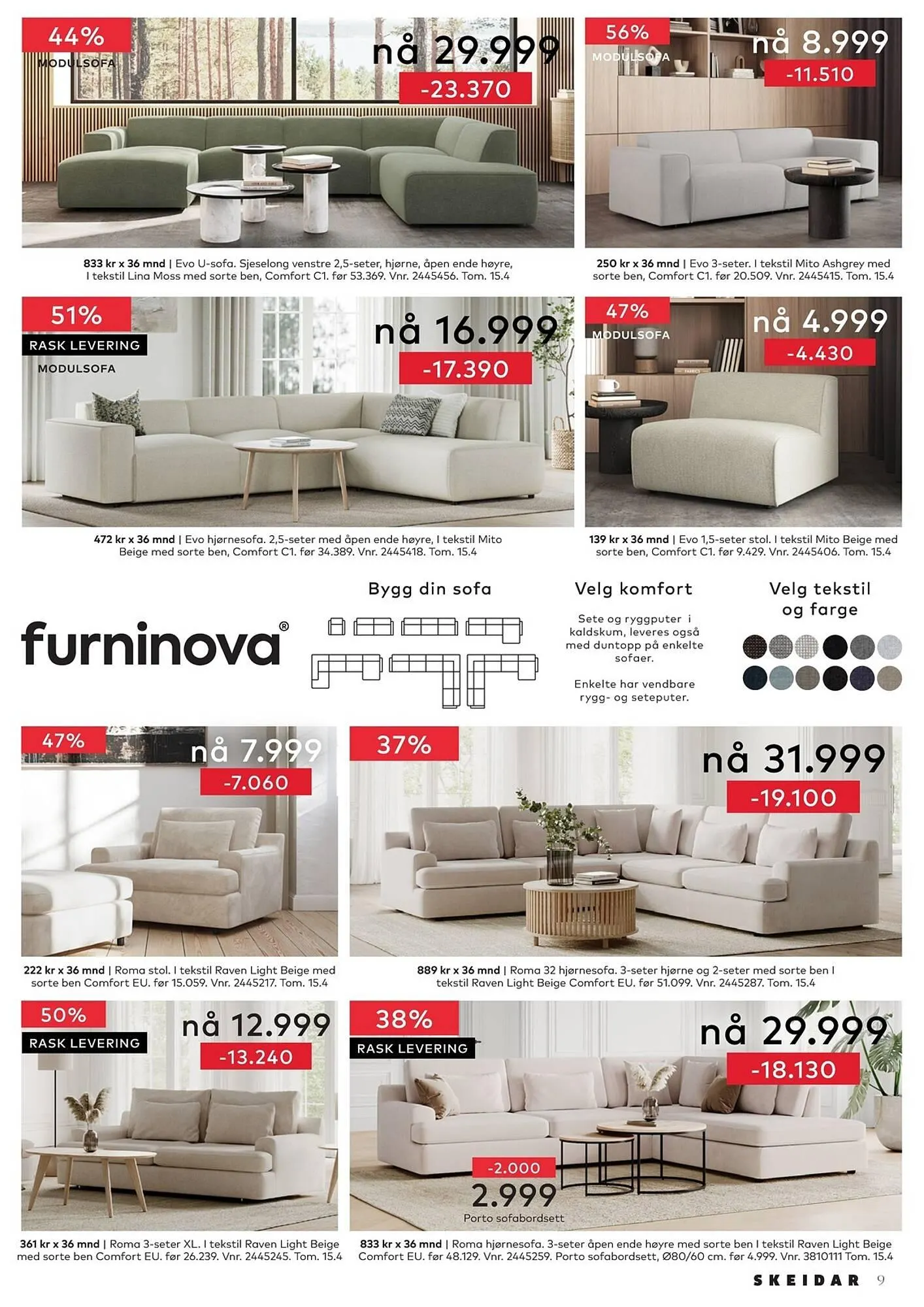 Skeidar kundeavis fra 30. mars til 15. april 2026 - kundeavisside 9