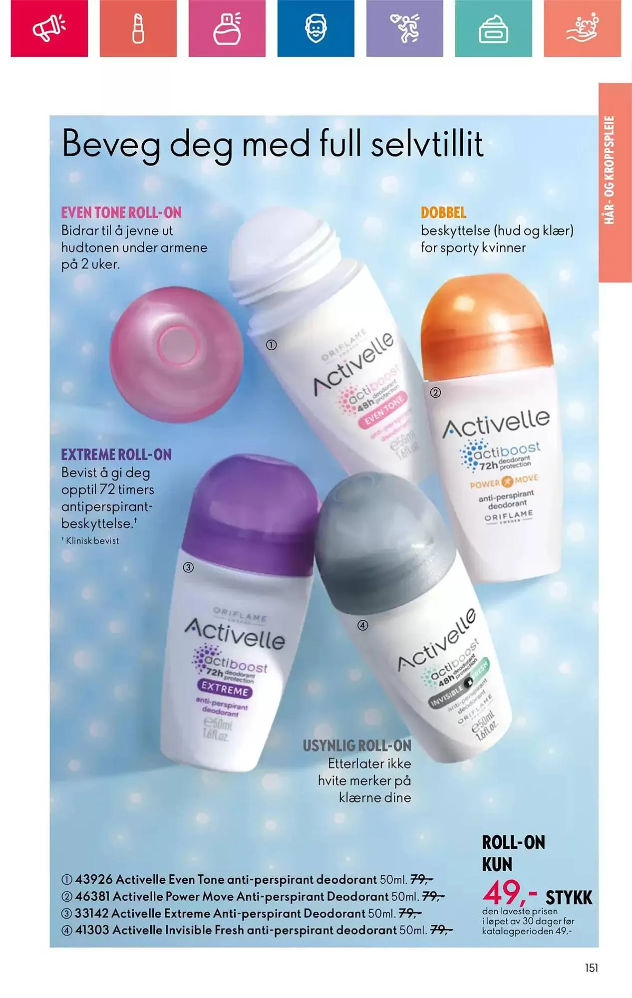 Oriflame Kundeavis fra 14. november til 4. desember 2024 - kundeavisside 151