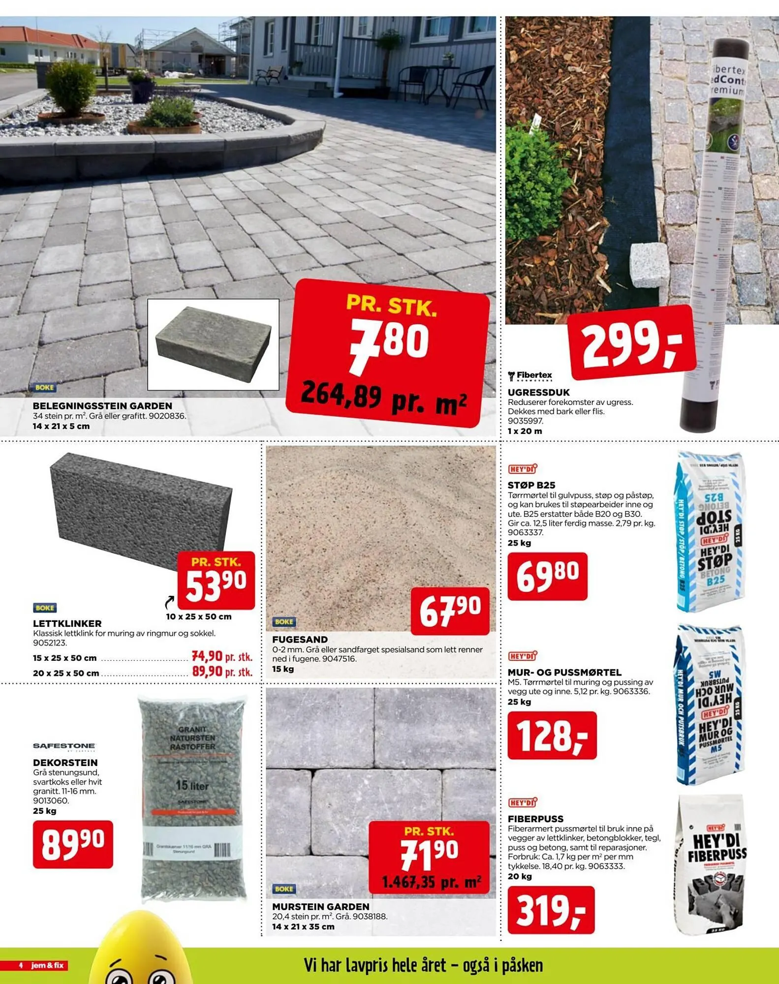 Jem & fix kundeavis fra 22. mars til 5. april 2026 - kundeavisside 4