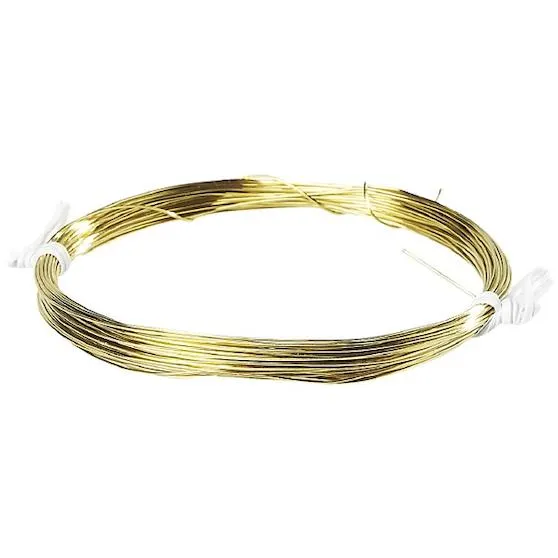 MESSINGTRÅD 0,75MMX5M