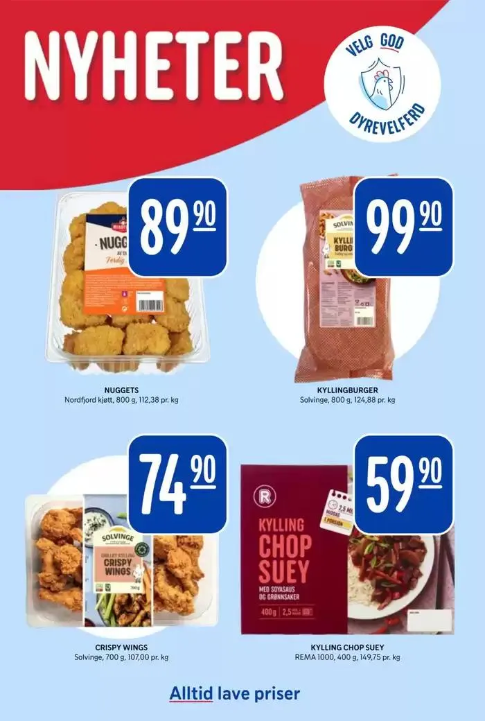 Topptilbud og rabatter fra 2. mars til 16. mars 2025 - kundeavisside 3