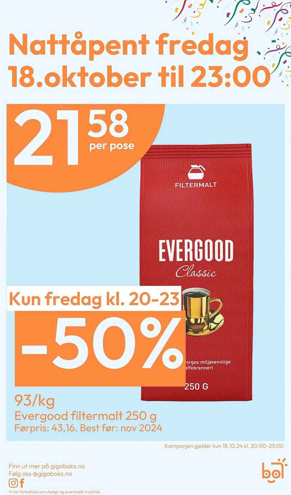 Gigaboks Kundeavis fra 15. oktober til 18. oktober 2024 - kundeavisside 2