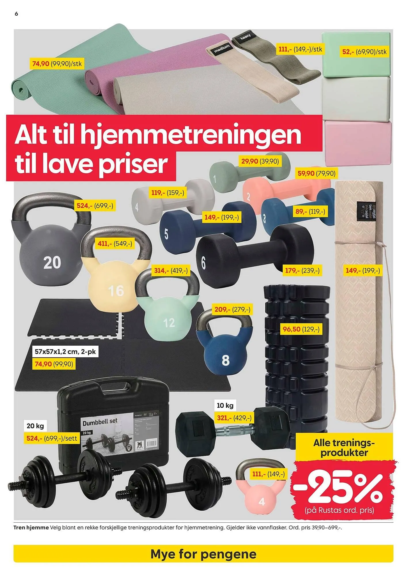 Rusta kundeavis fra 30. mars til 4. april 2026 - kundeavisside 6