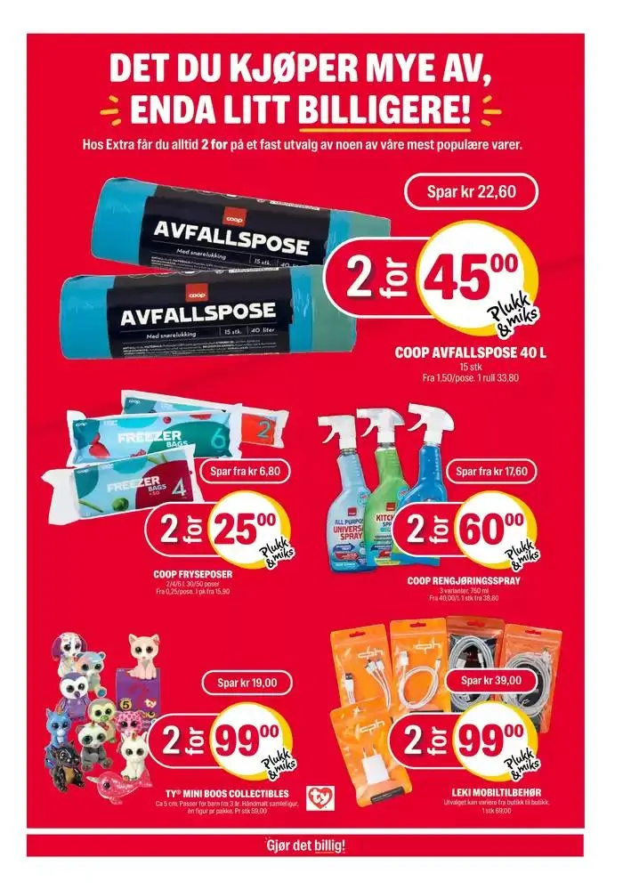 Coop Extra Kundeavis fra 6. januar til 12. januar 2025 - kundeavisside 19