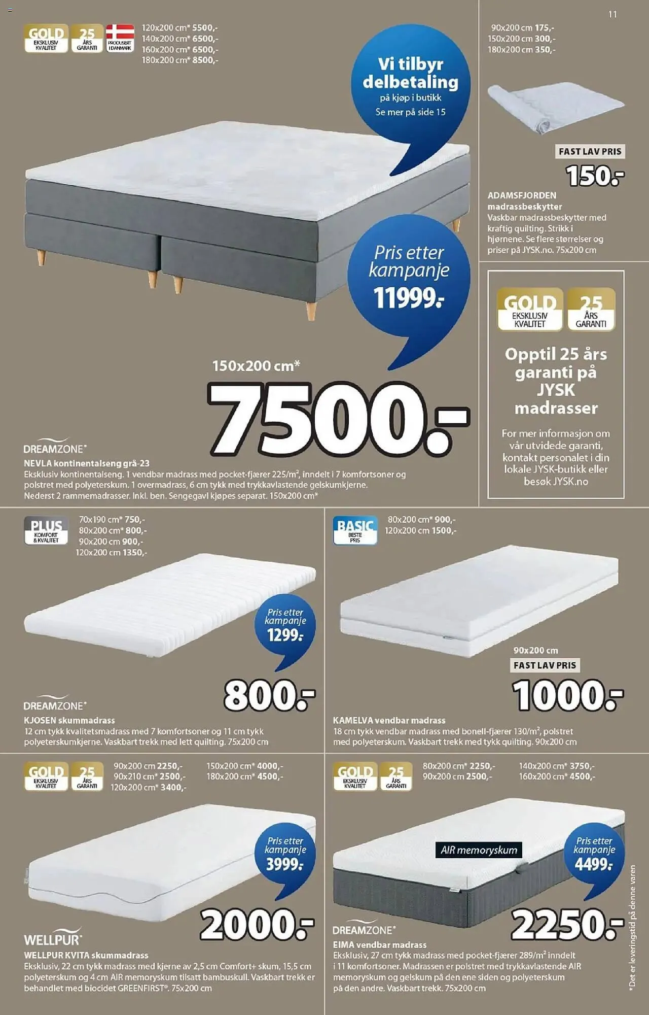 JYSK kundeavis fra 9. februar til 21. februar 2026 - kundeavisside 11