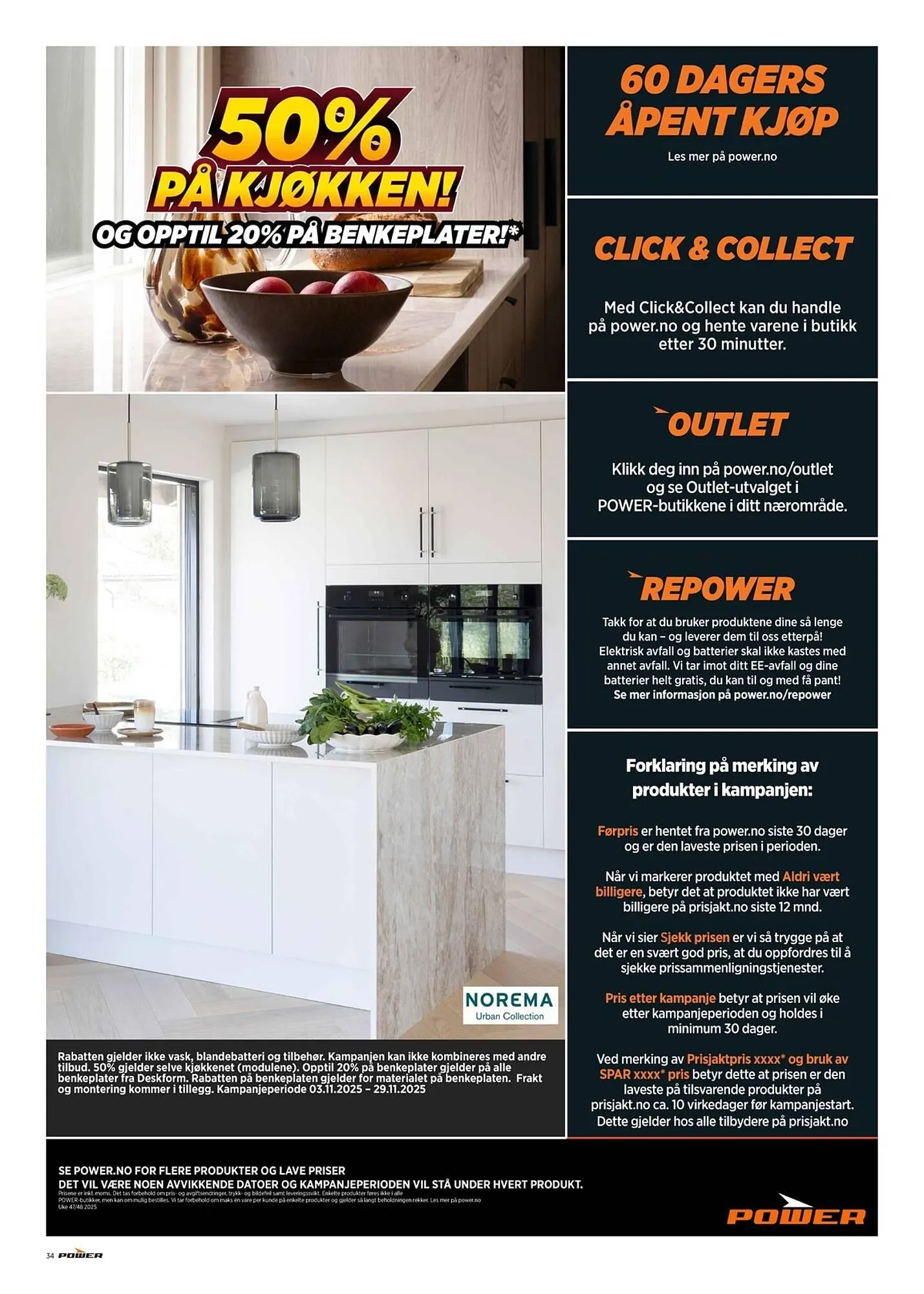 POWER kundeavis fra 17. november til 23. november 2025 - kundeavisside 34