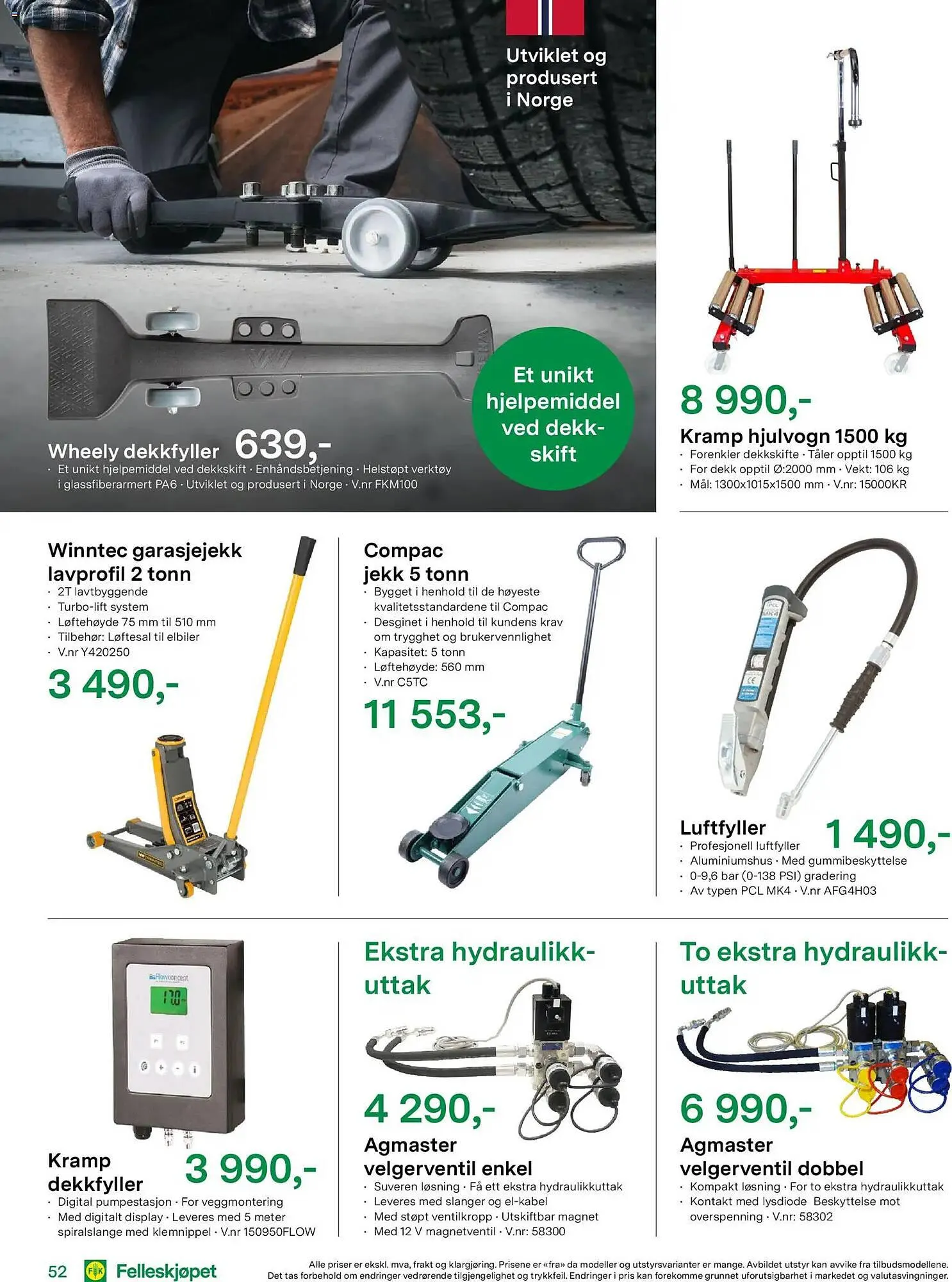 Felleskjøpet kundeavis fra 18. mars til 31. desember 2026 - kundeavisside 52