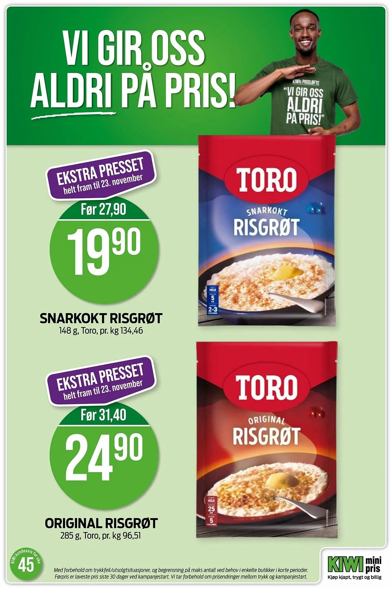 Kiwi kundeavis fra 3. november til 9. november 2025 - kundeavisside 9