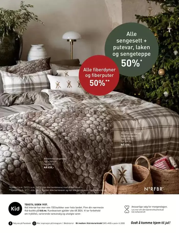Kid interiør Kundeavis fra 26. november til 10. desember 2024 - kundeavisside 12