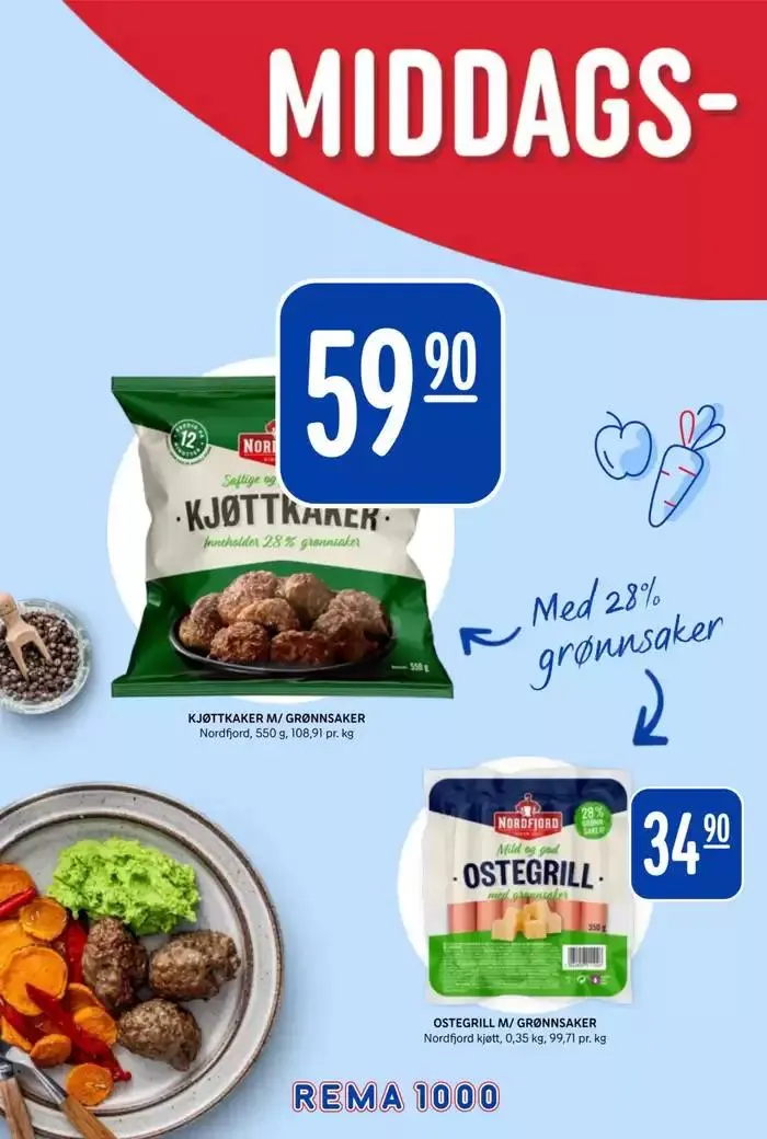 Topptilbud og rabatter fra 2. mars til 16. mars 2025 - kundeavisside 2