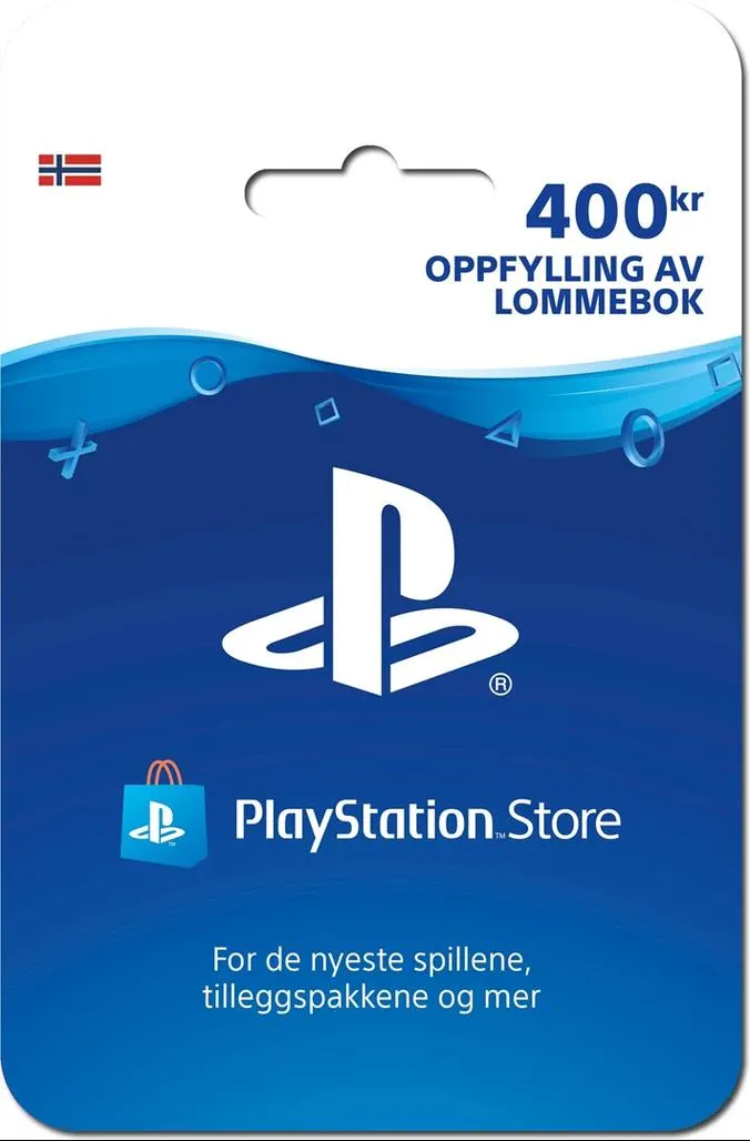 Playstation Store PSN Live Card 400kr