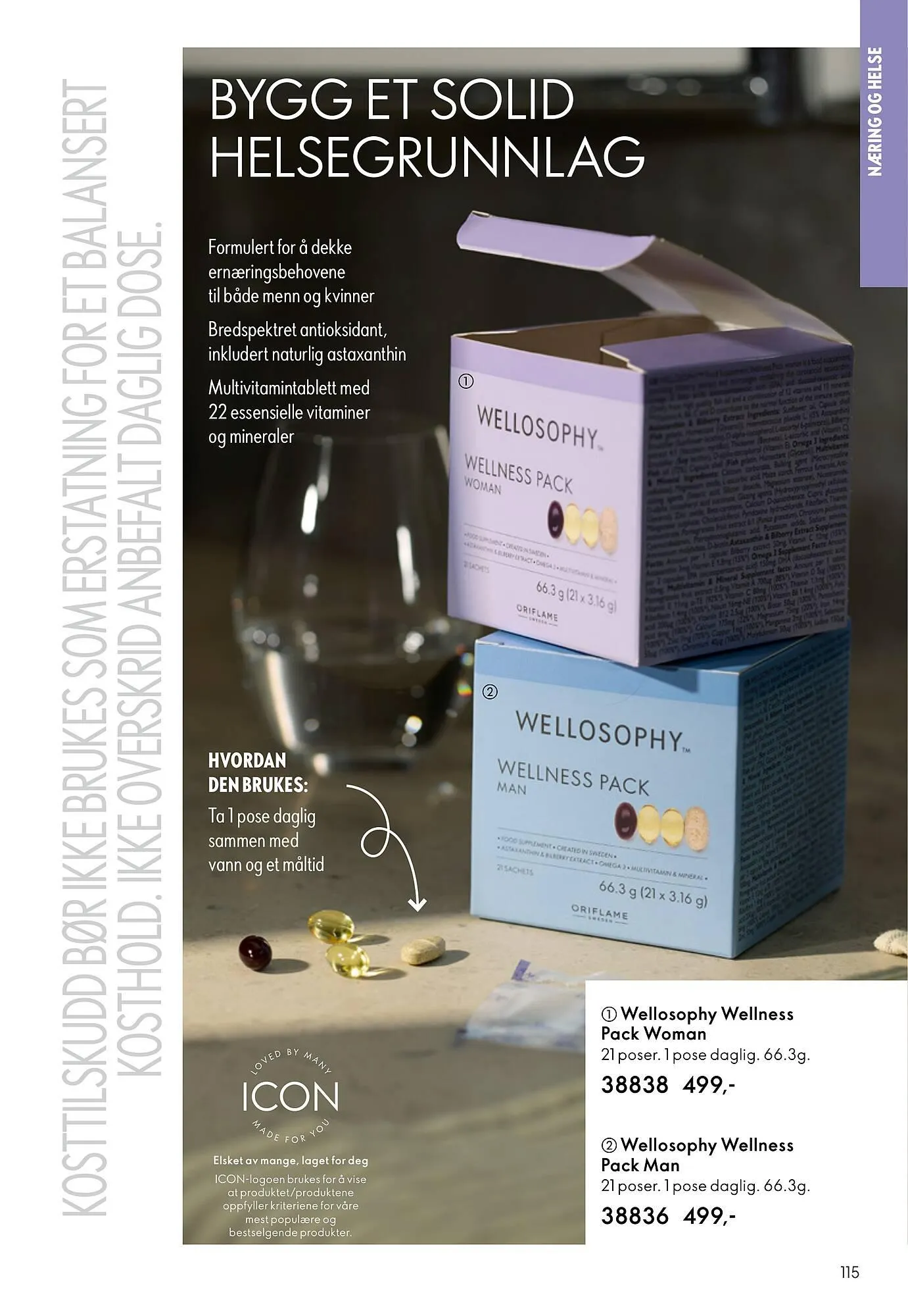 Oriflame katalog fra 31. desember til 27. januar 2026 - kundeavisside 115