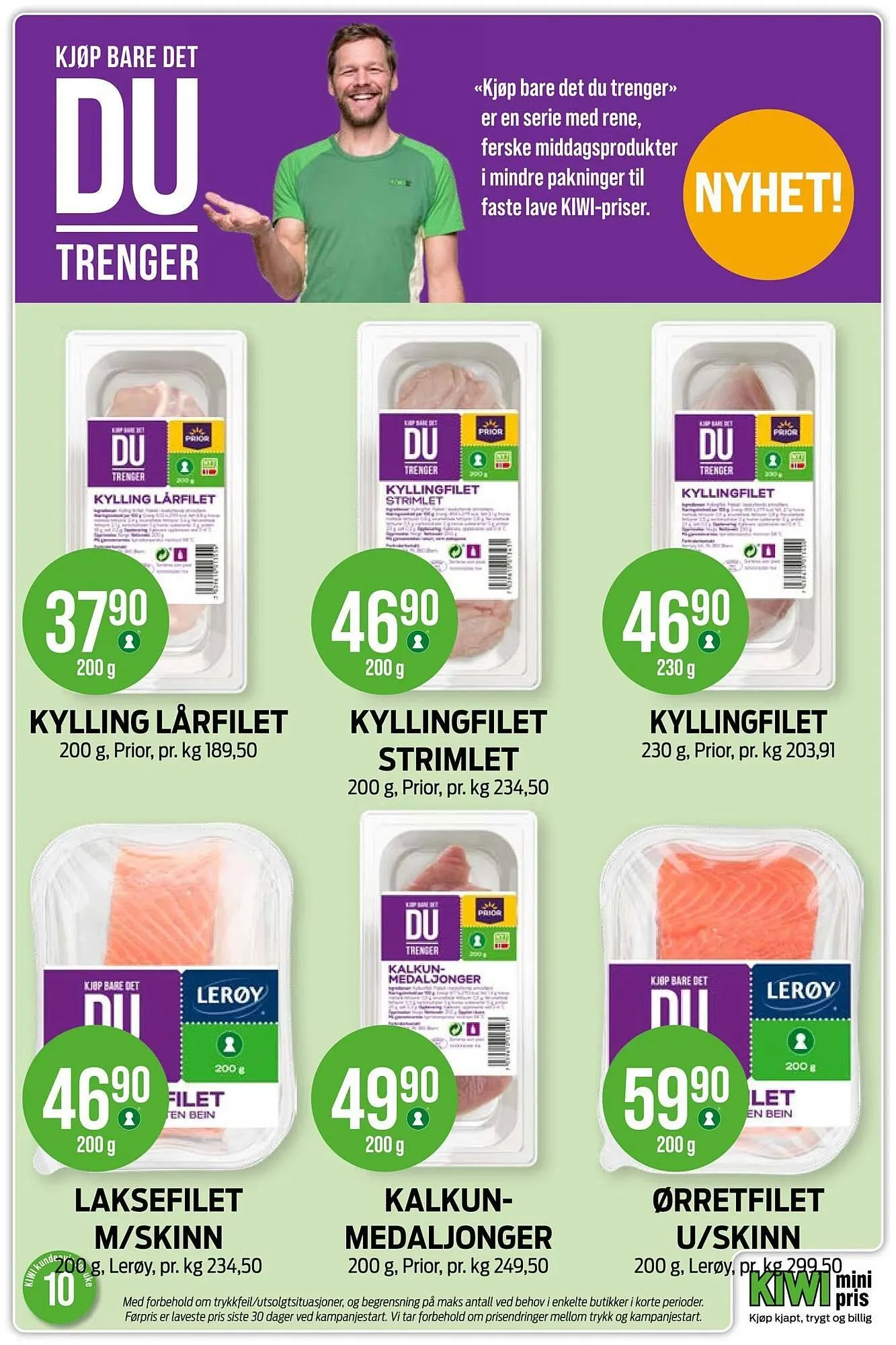 Kiwi kundeavis fra 2. mars til 9. mars 2026 - kundeavisside 19