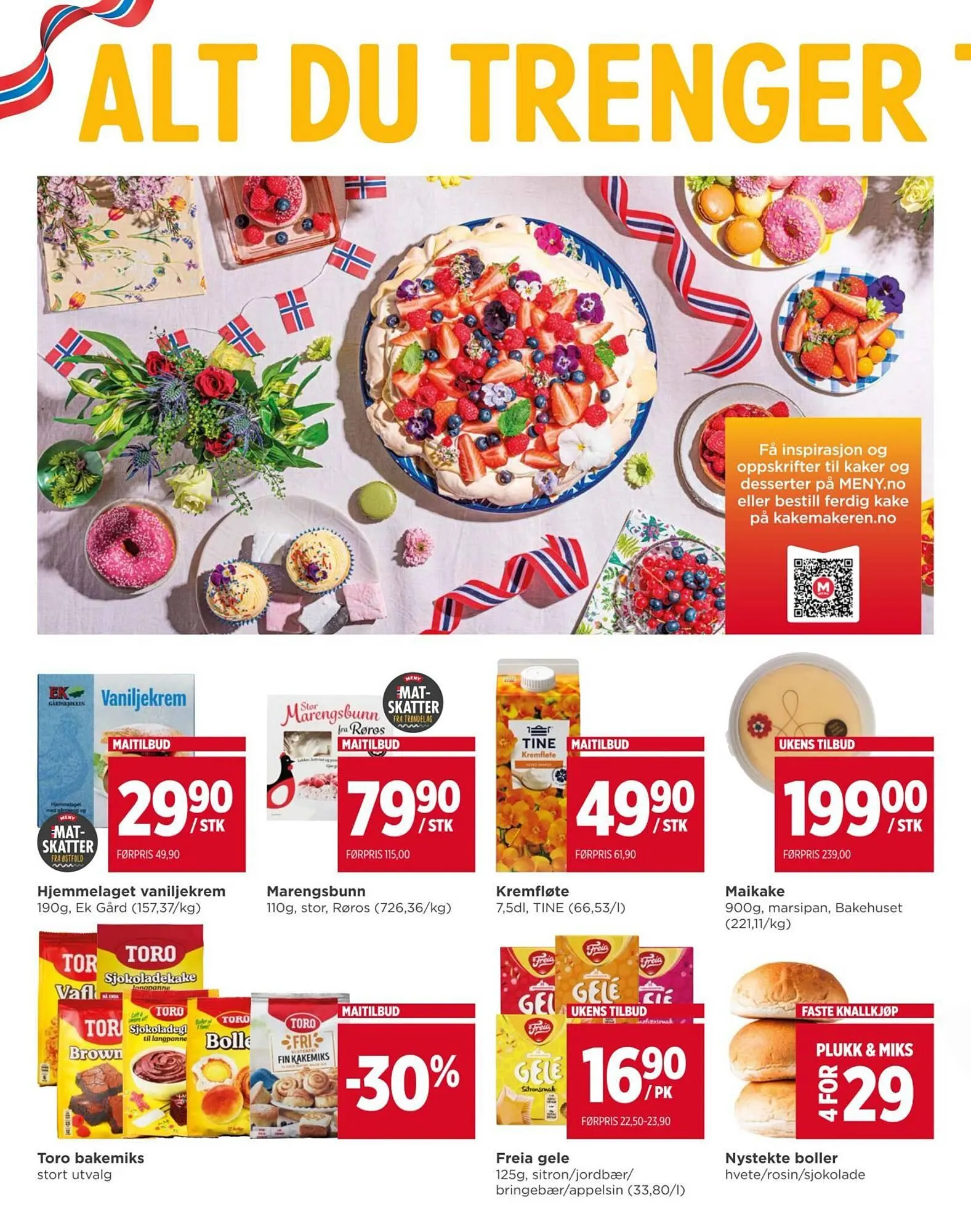 Meny kundeavis fra 11. mai til 17. mai 2026 - kundeavisside 10