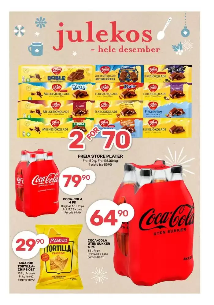 Topptilbud og rabatter fra 25. november til 8. desember 2024 - kundeavisside 3