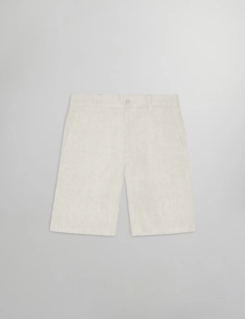 Crown 1454 Linen Shorts Oat