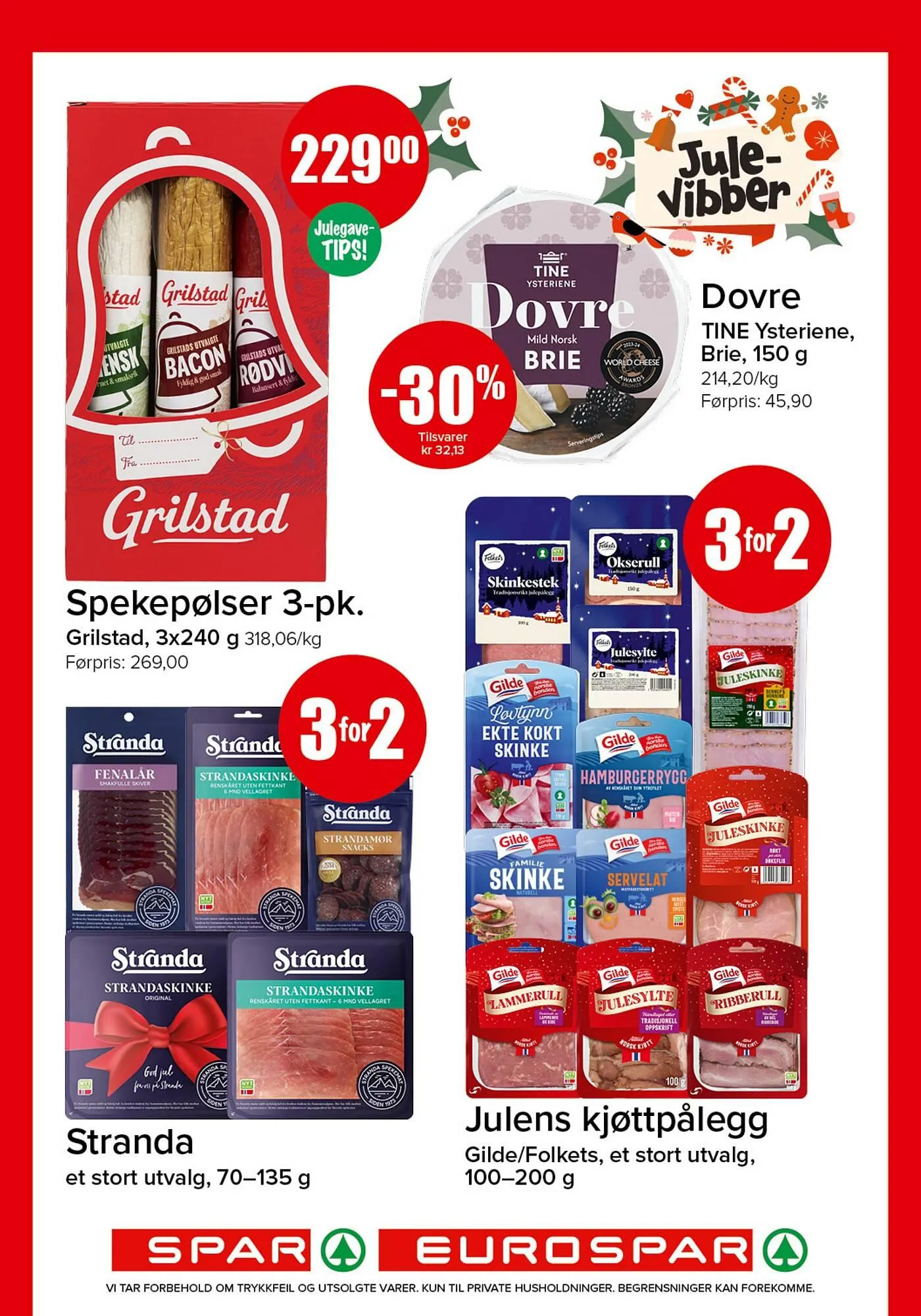 Eurospar kundeavis fra 22. desember til 28. desember 2025 - kundeavisside 8