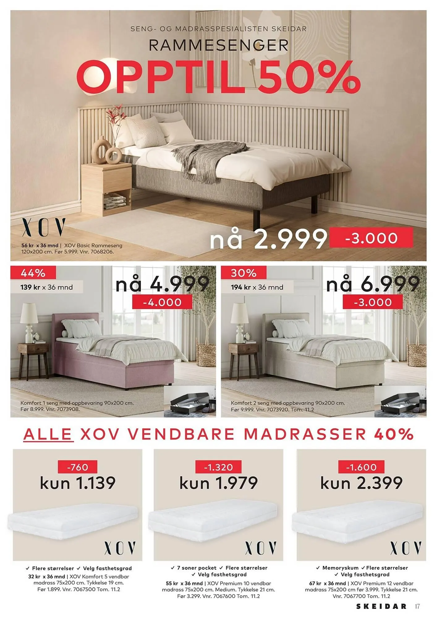 Skeidar kundeavis fra 30. mars til 15. april 2026 - kundeavisside 17