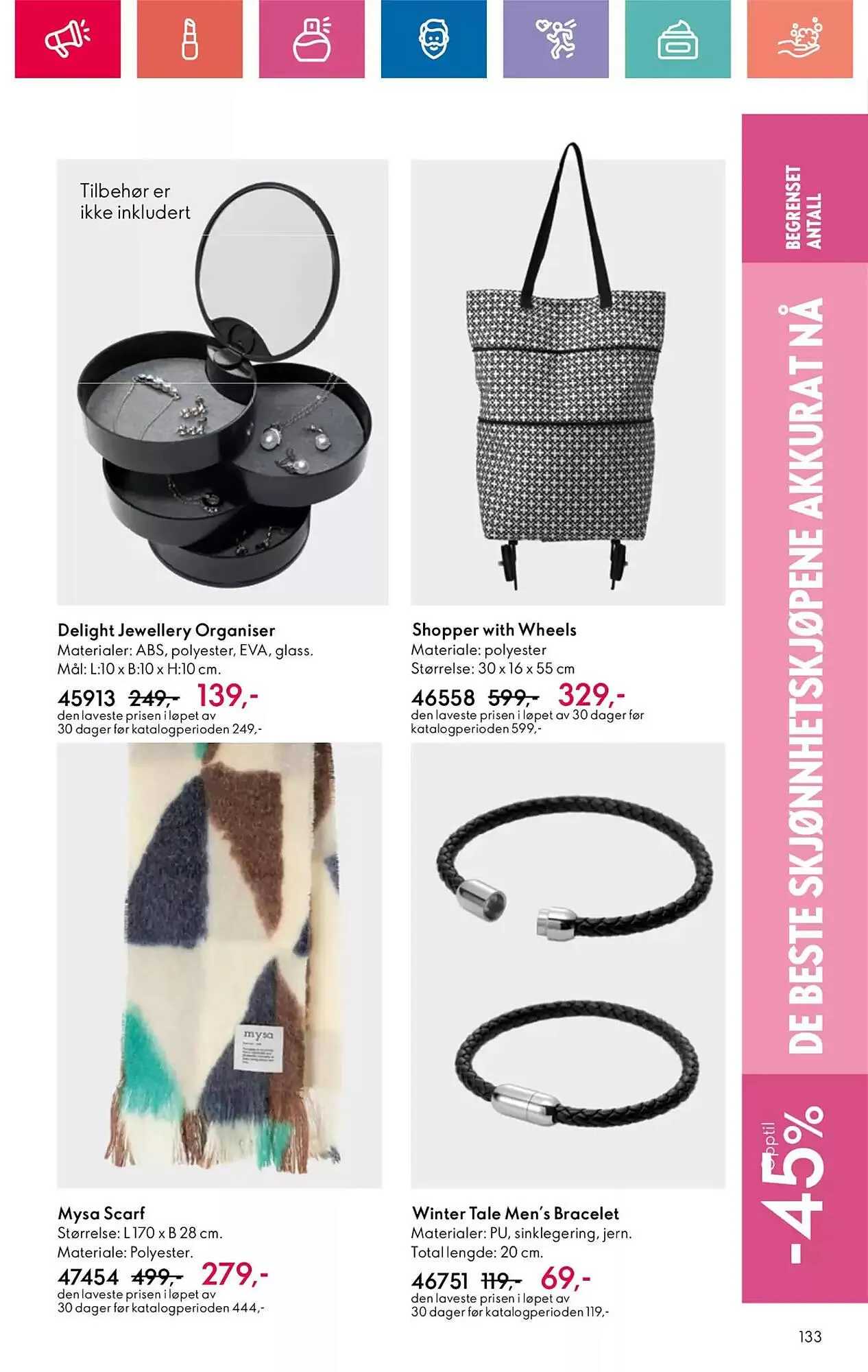 Oriflame Kundeavis fra 14. november til 4. desember 2024 - kundeavisside 133