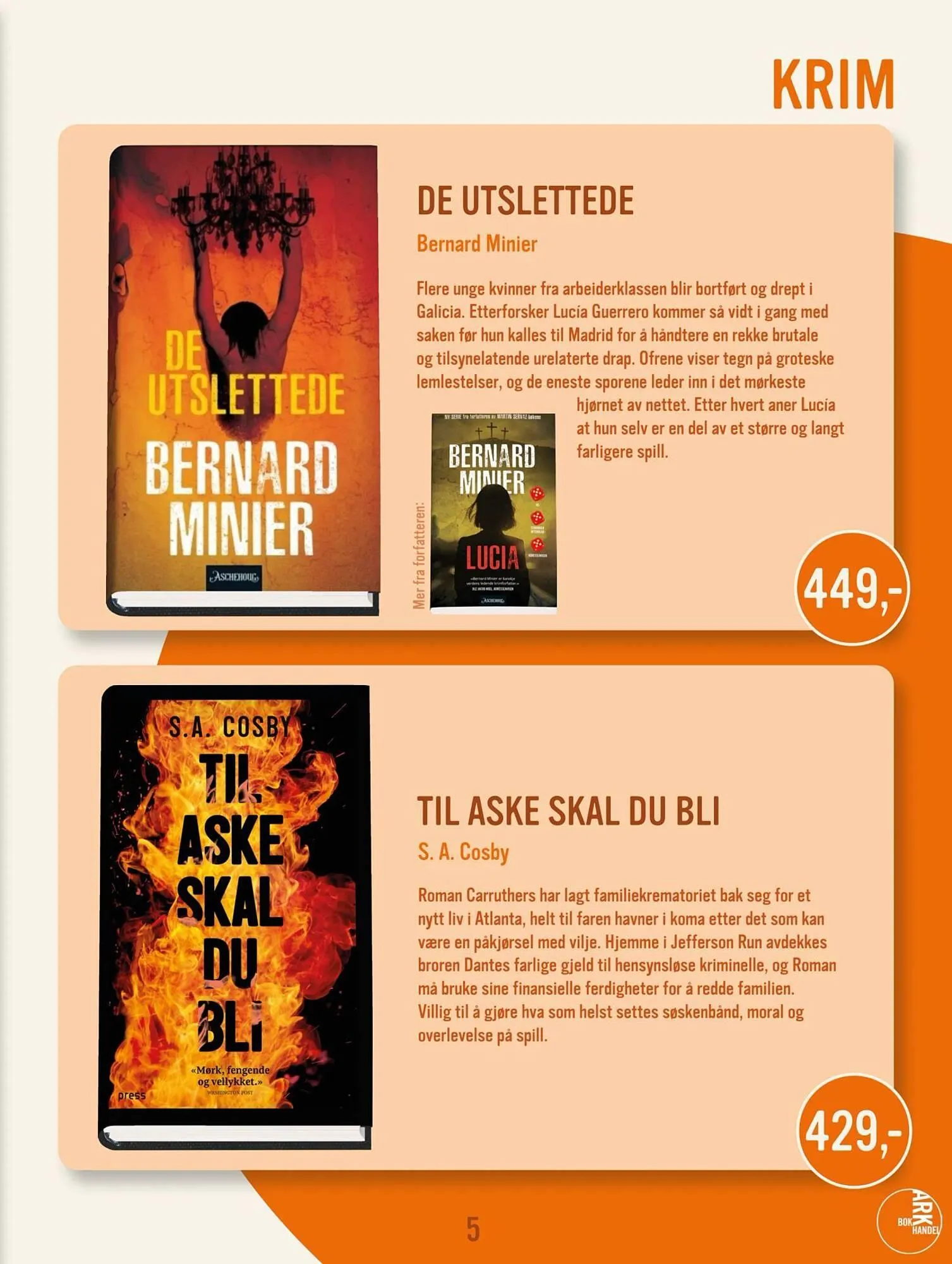 Ark Bokhandel kundeavis fra 1. februar til 1. mars 2026 - kundeavisside 5