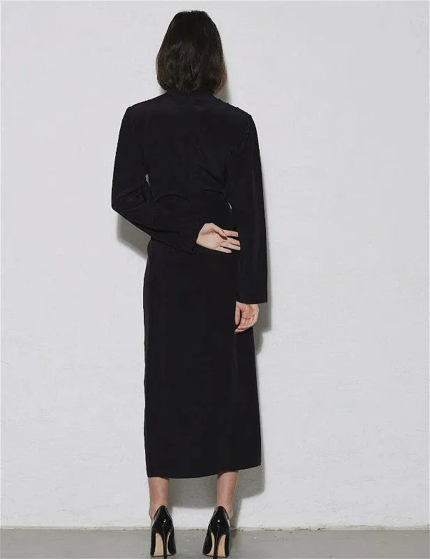 Jet Dress Long Black