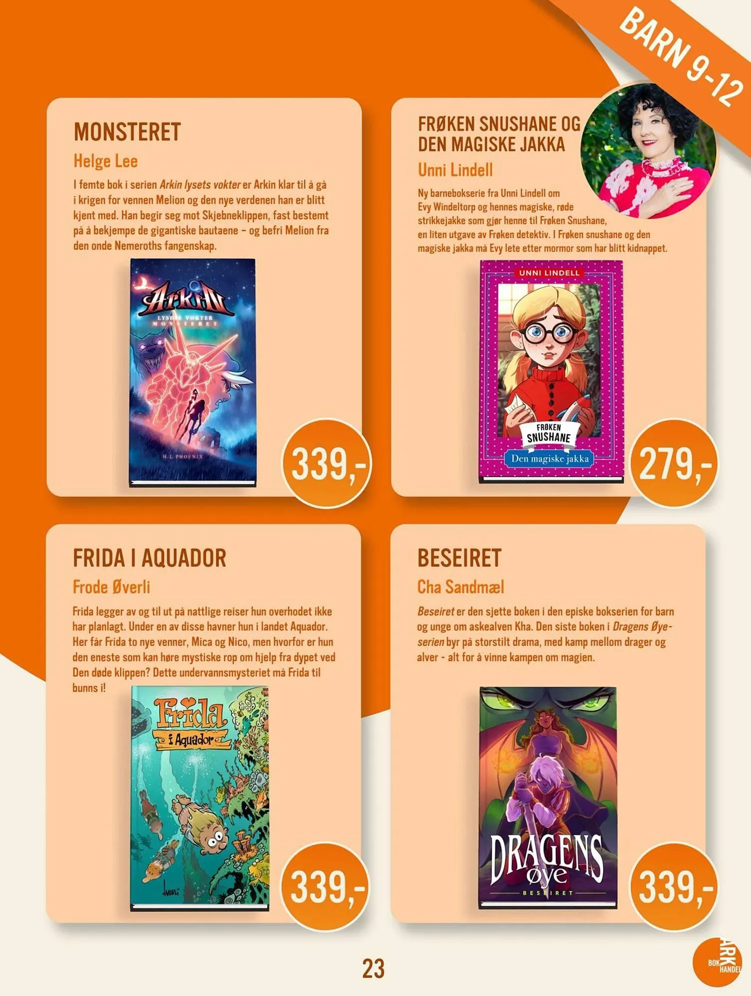 Ark Bokhandel kundeavis fra 1. oktober til 31. oktober 2025 - kundeavisside 23