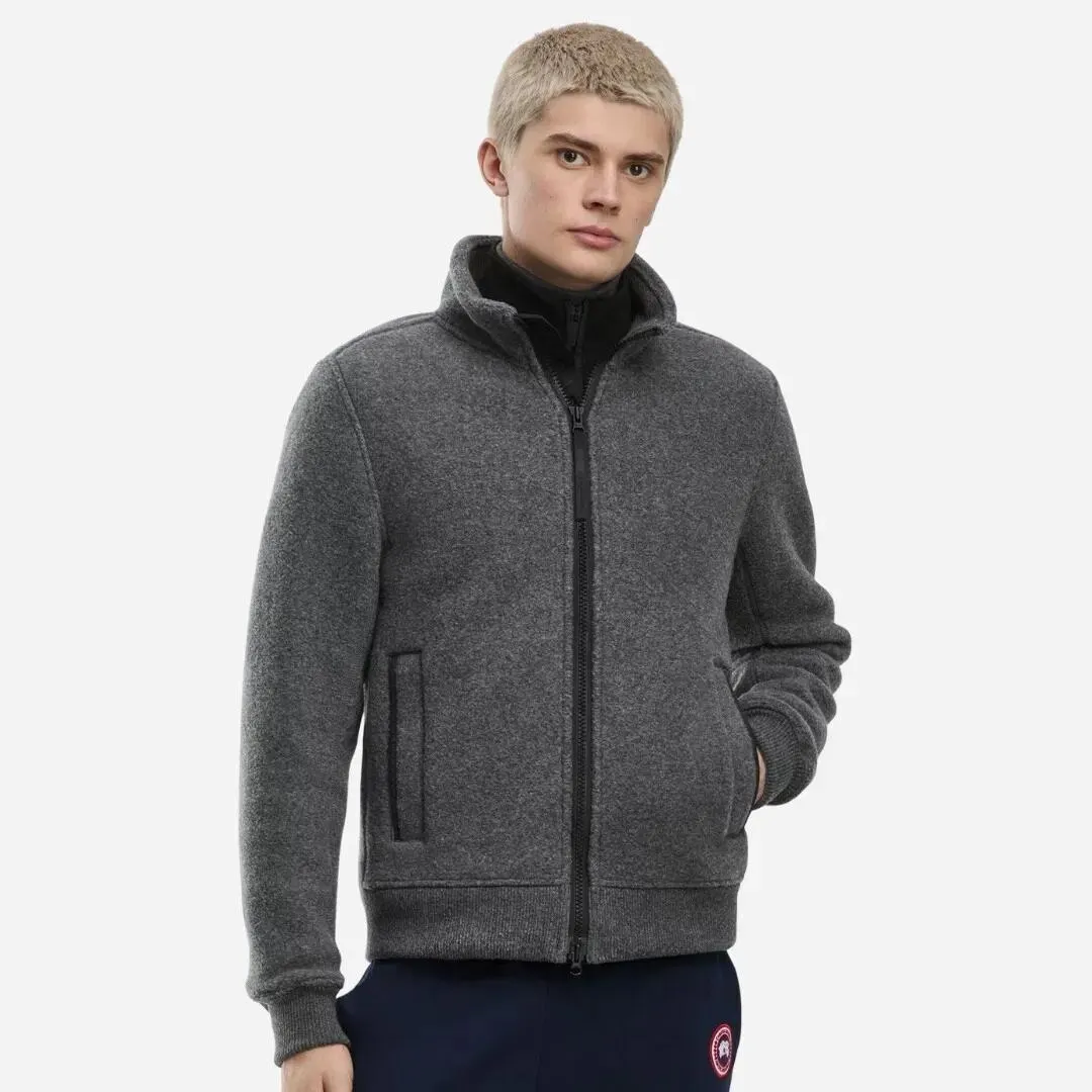 Lawson Fleece Jacket Black Label - Quarry Grey