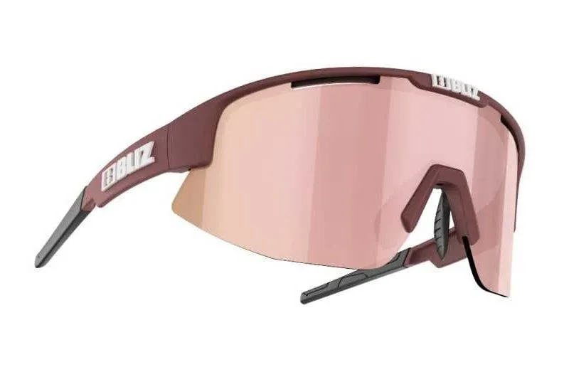 Bliz Sykkelbriller Matrix Small Brown W Rose Multi