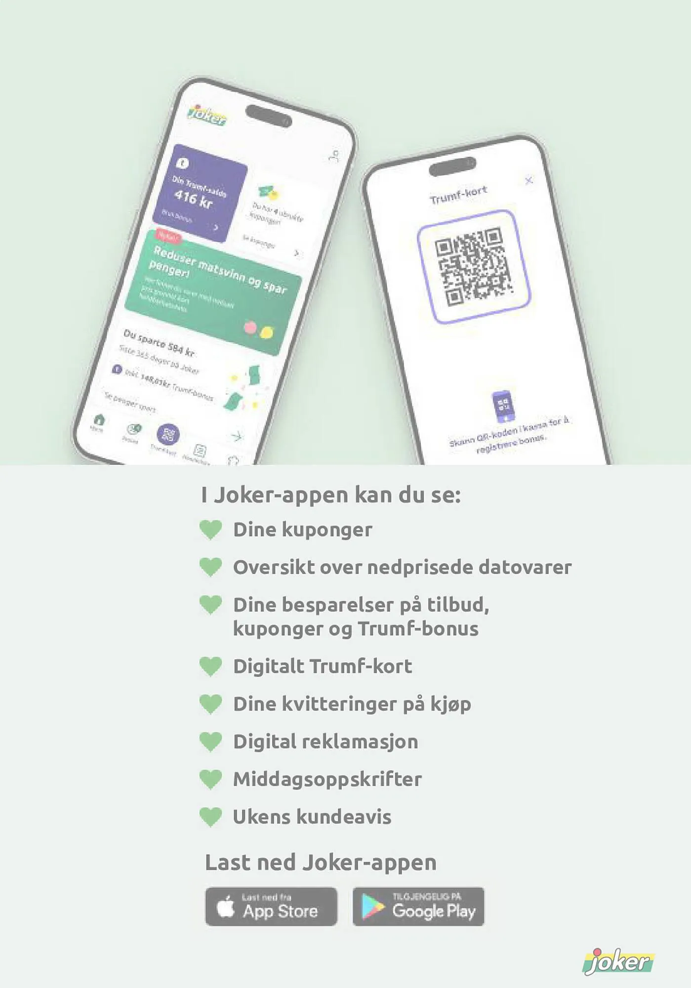 Joker kundeavis fra 9. mars til 21. mars 2026 - kundeavisside 23