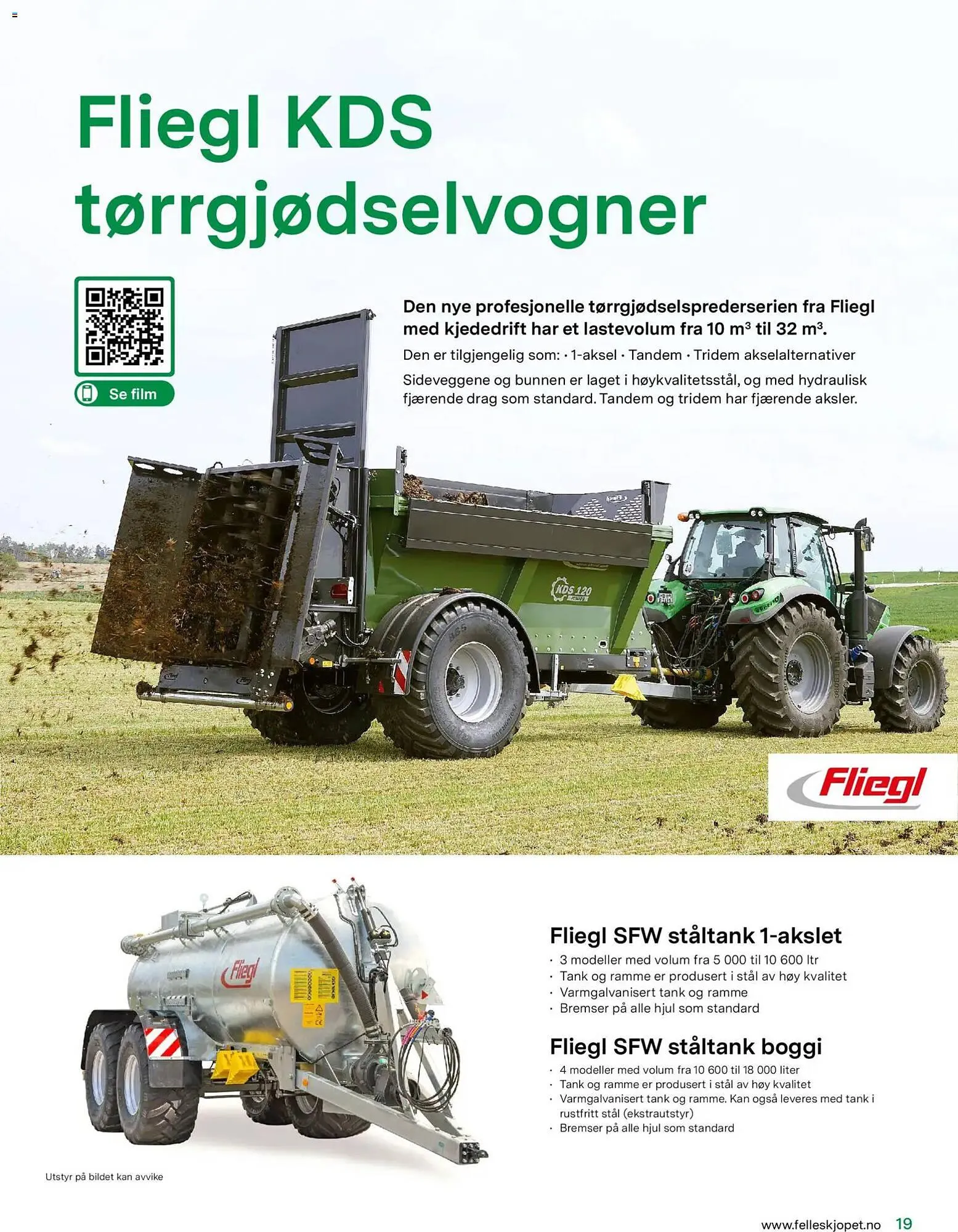 Felleskjøpet kundeavis fra 15. april til 3. januar 2027 - kundeavisside 19